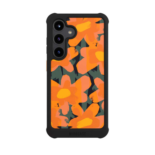Samsung Galaxy S24 NIVOmax Prairie Fleurie Orange