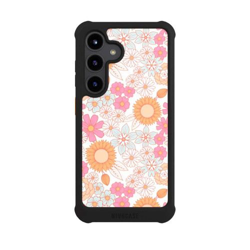 Samsung Galaxy S24 NIVOmax Retro Boho Blumen