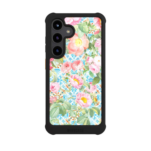 Samsung Galaxy S24 NIVOmax Griechische Pfingstrosen Muster