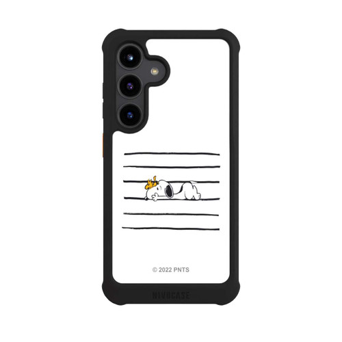 Samsung Galaxy S24 NIVOmax Snoopy Woodstock Streifen