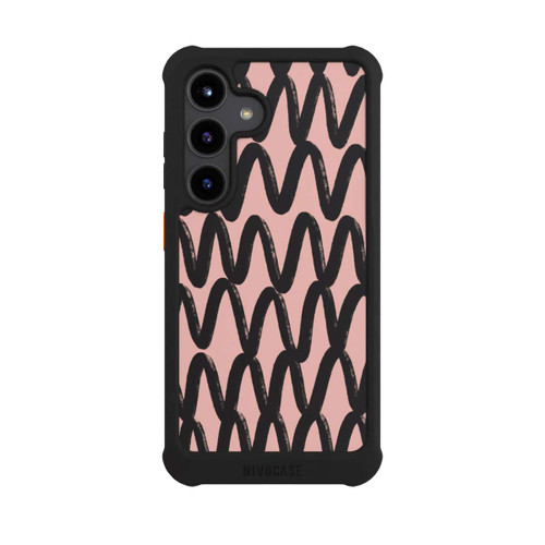 Samsung Galaxy S24 NIVOmax Zig Zag Noir