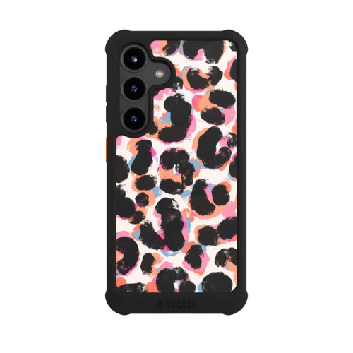 Samsung Galaxy S24 NIVOmax Lion Pattern Colorée