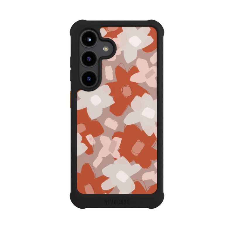 Galaxy S24 NIVOmax Fleurs Mignonnes Pattern