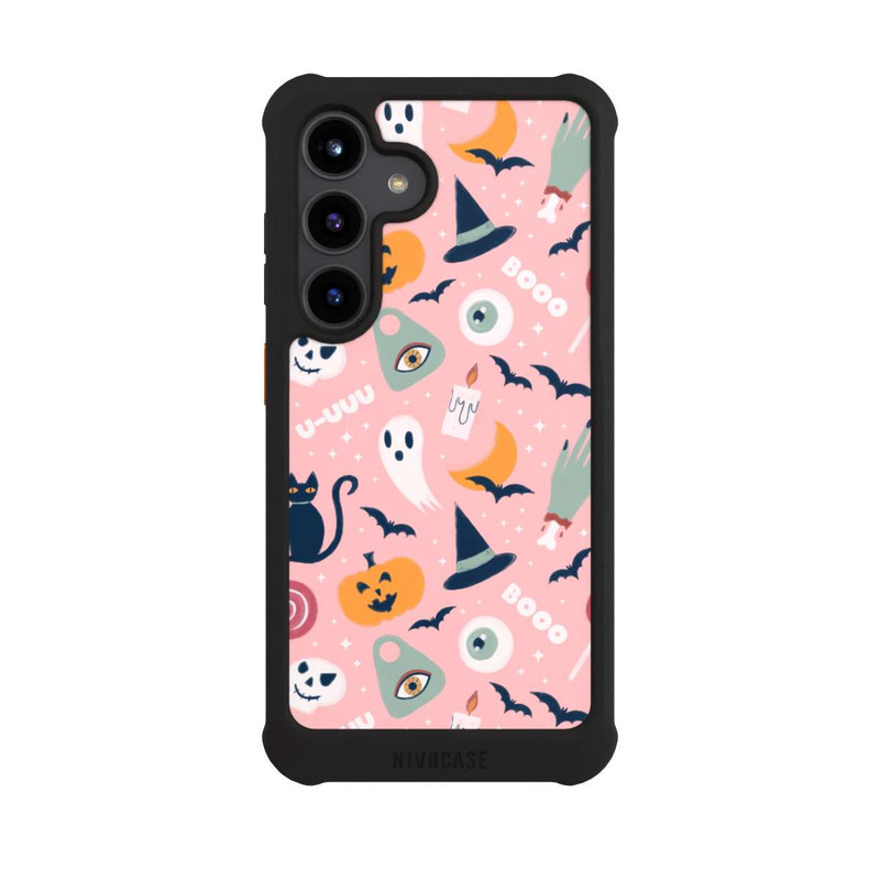 Galaxy S24 NIVOmax Cute Halloween Ghosts Pattern
