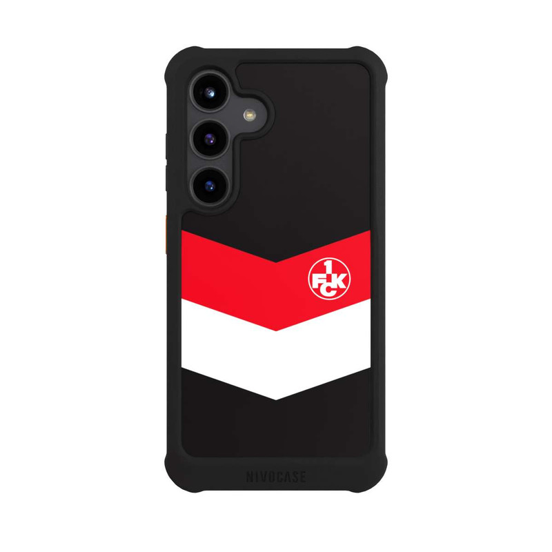 Galaxy S24 NIVOmax 1.FCK Blockstreifen Design