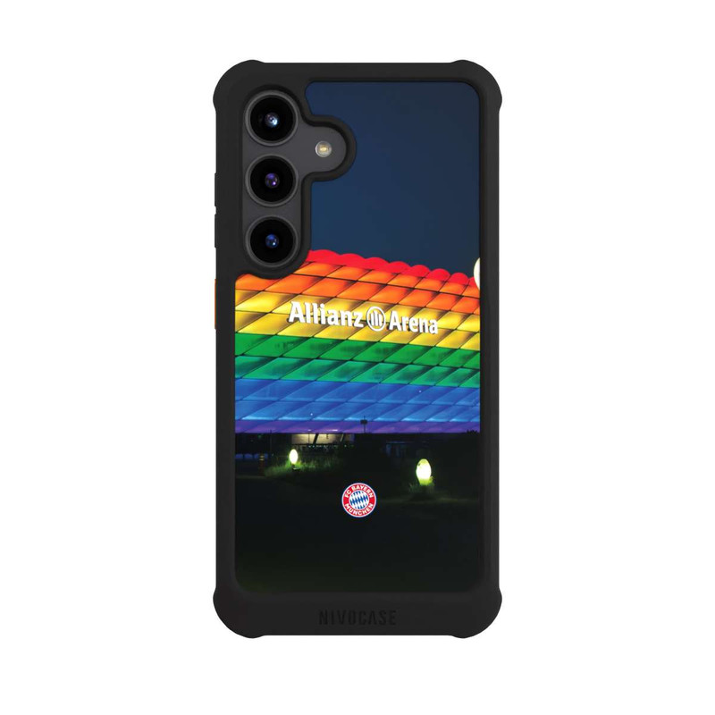 Galaxy S24 NIVOmax Allianz Arena Regenbogen
