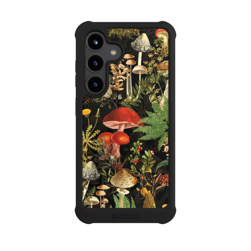 Galaxy S24 NIVOmax Verschiedene Pilze Im Wald