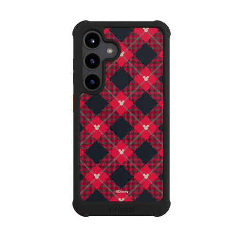 Samsung Galaxy S24 NIVOmax Mickey Weihnachtsmuster Rot