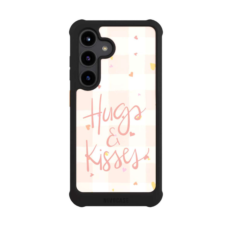Galaxy S24 NIVOmax Hugs And Kisses Peach