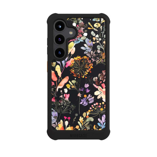 Samsung Galaxy S24 NIVOmax Wilde Gräser schwarz