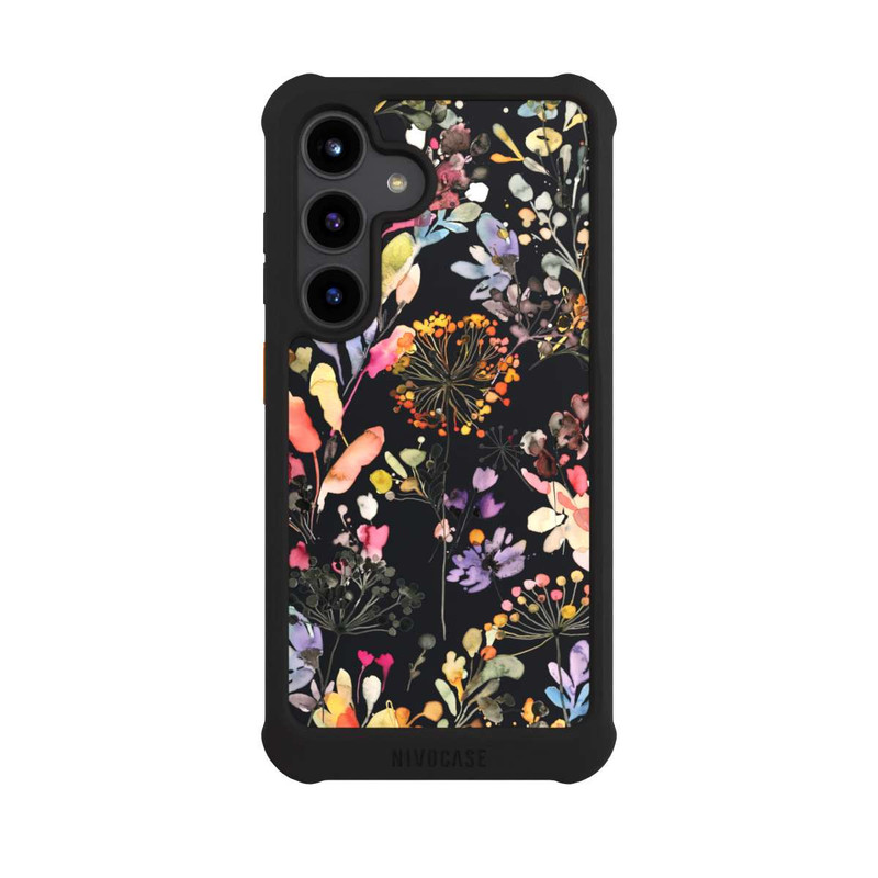 Galaxy S24 NIVOmax Wilde Gräser schwarz