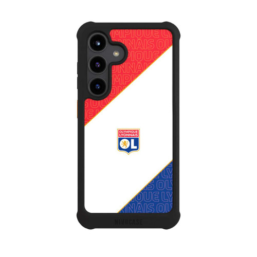 Samsung Galaxy S24 NIVOmax Logo OL rouge et bleu