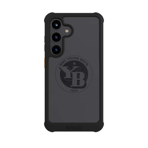 Samsung Galaxy S24 NIVOmax BSC YB Logo Grau