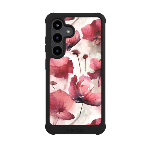 Samsung Galaxy S24 NIVOmax Wild Poppies Seamless
