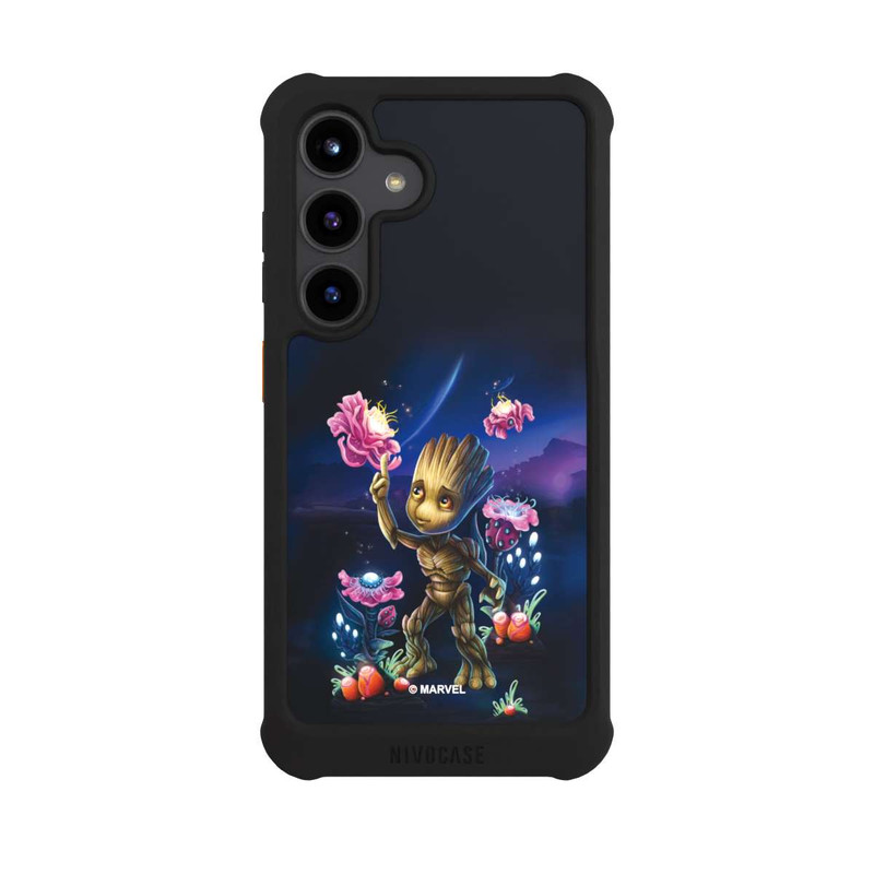 Galaxy S24 NIVOmax Baby Groot Flowers
