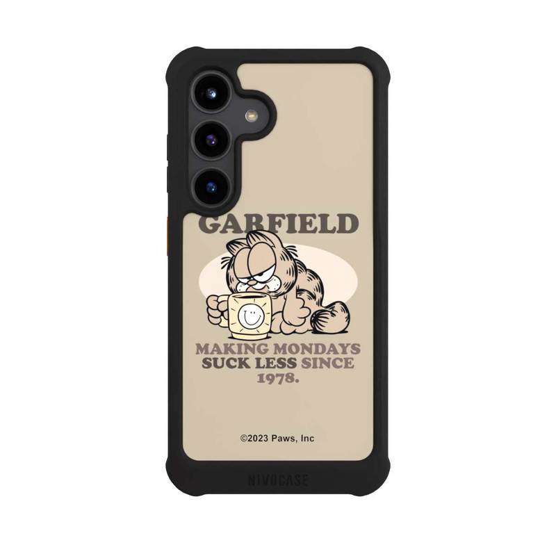 Galaxy S24 NIVOmax Garfield Brun