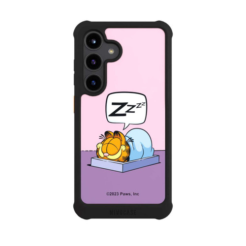Samsung Galaxy S24 NIVOmax Garfield Nap Attack Pink