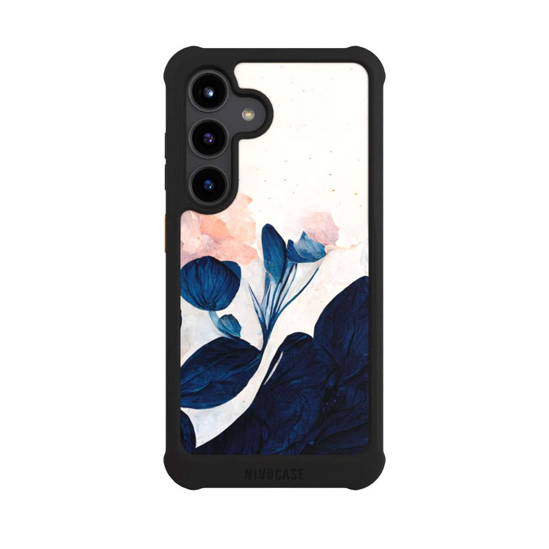 Galaxy S24 NIVOmax Tulipes bleues
