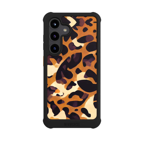 Samsung Galaxy S24 NIVOmax motif lion marron clair