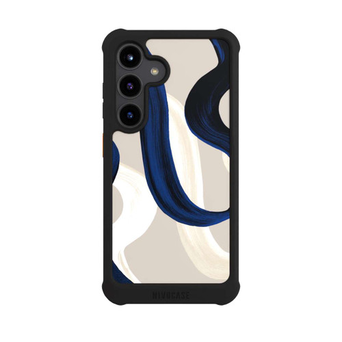 Samsung Galaxy S24 NIVOmax Traits de pinceau abstraits 80