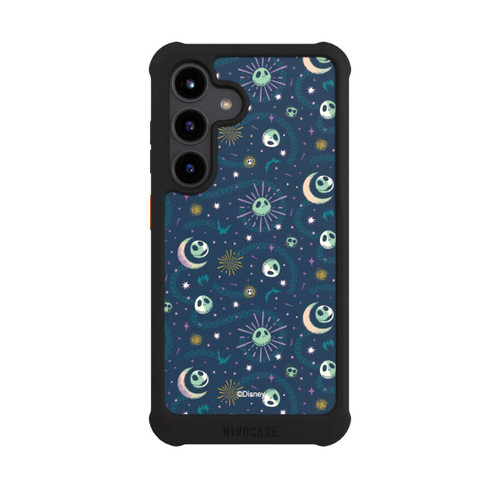 Samsung Galaxy S24 NIVOmax Nightmare Before Christmas Jack Skellington Pattern Moon