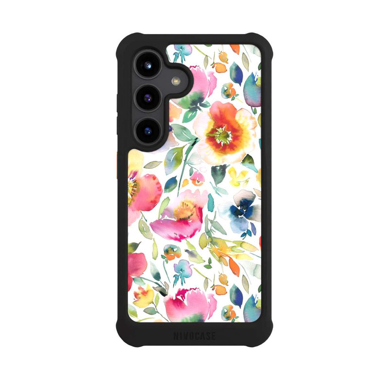 Galaxy S24 NIVOmax Psychedelic Poppies Multicolor