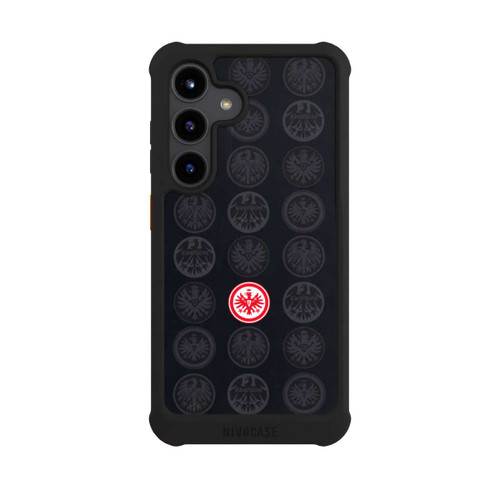 Samsung Galaxy S24 NIVOmax Eintracht Frankfurt Logo Pattern