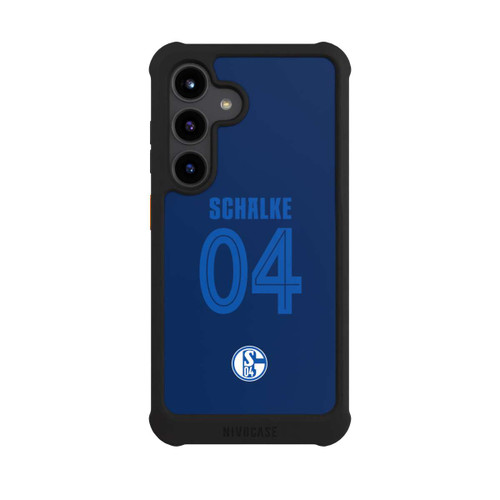 Samsung Galaxy S24 NIVOmax Schalke 04 Dunkelblau