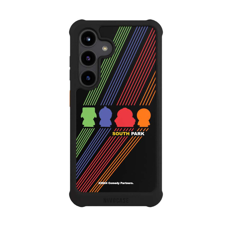 Galaxy S24 NIVOmax South Park Boys Colored Stripes