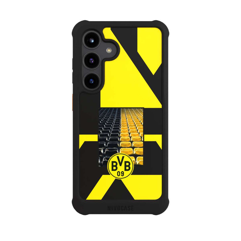 Galaxy S24 NIVOmax BVB Tribüne Schwarz Gelb