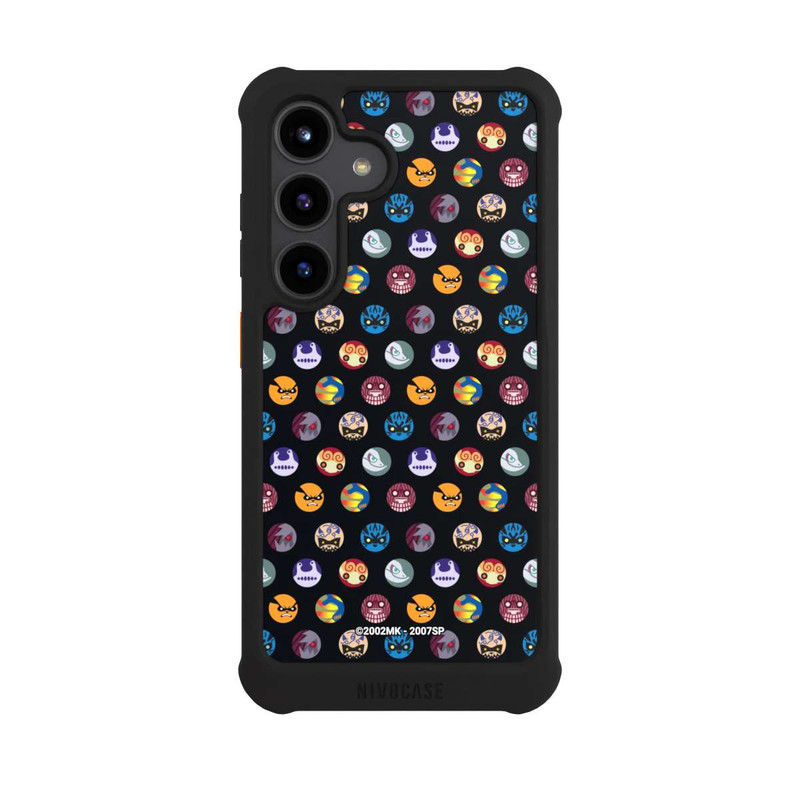 Galaxy S24 NIVOmax Bijuu Muster Schwarz