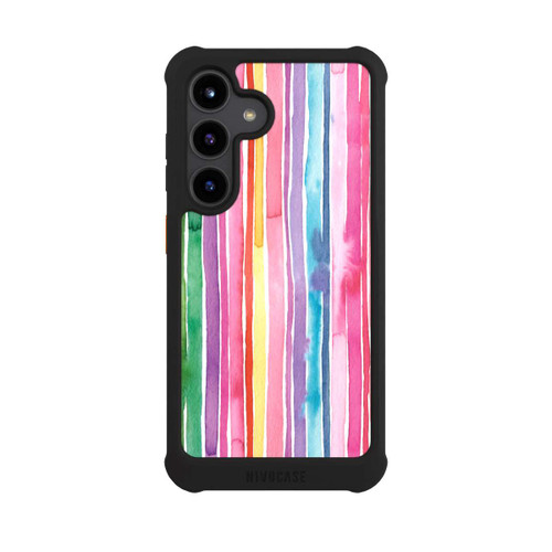 Samsung Galaxy S24 NIVOmax Camouflage Rainbow Stripes