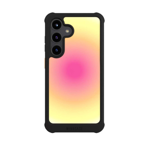 Samsung Galaxy S24 NIVOmax Aura yellow pink circle