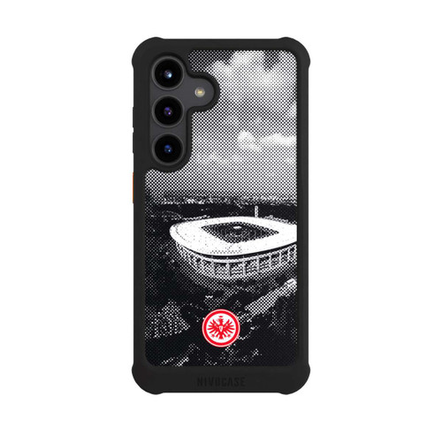 Samsung Galaxy S24 NIVOmax SGE Stadion Schwarz Weiß