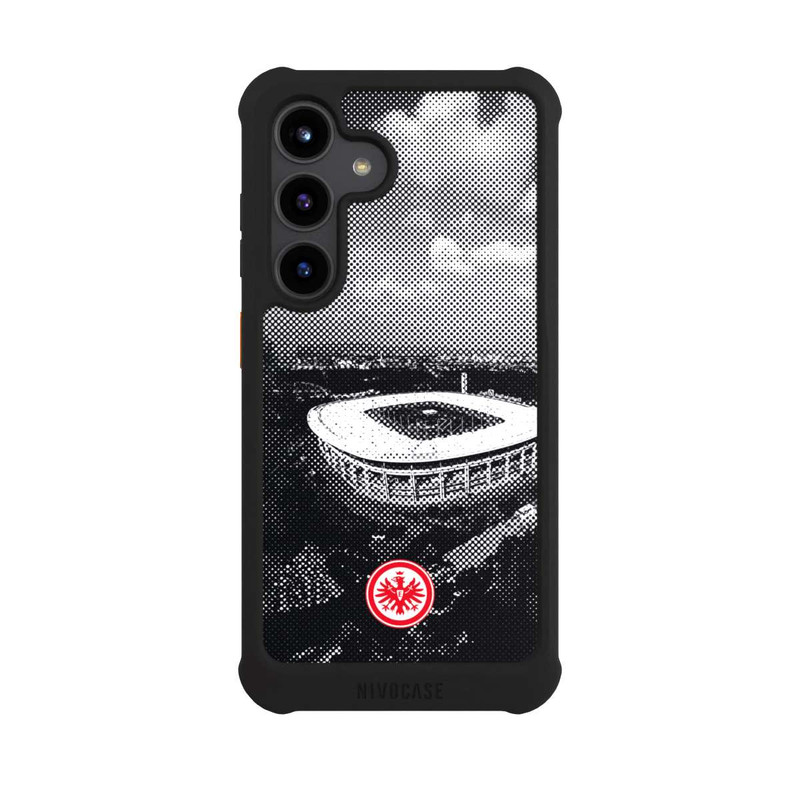 Galaxy S24 NIVOmax SGE Stadion Schwarz Weiß
