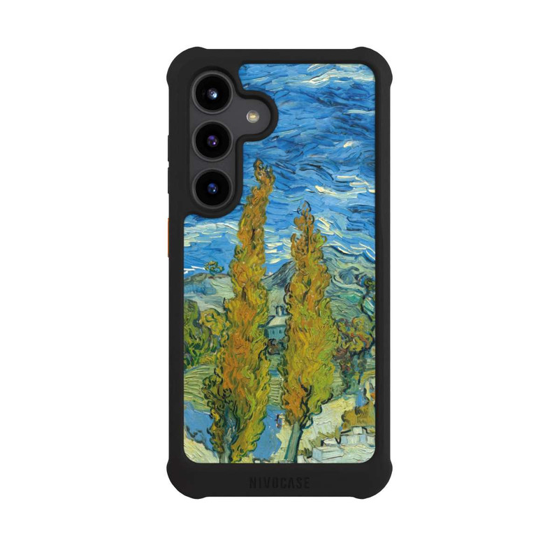 Galaxy S24 NIVOmax Two Poplars in the Alpilles near Saint-Rémy by Van Gogh