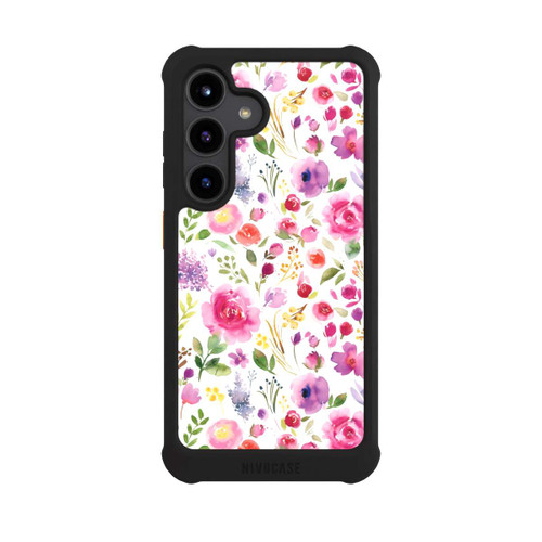 Samsung Galaxy S24 NIVOmax Roses Flowers Purple