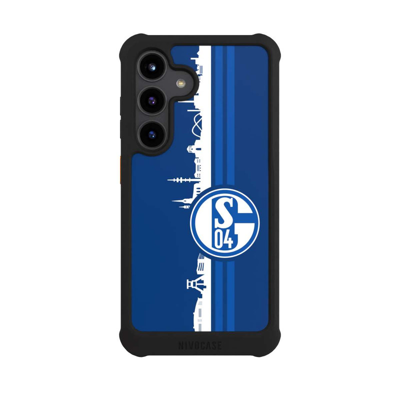 Galaxy S24 NIVOmax Schalke 04 Skyline Blau
