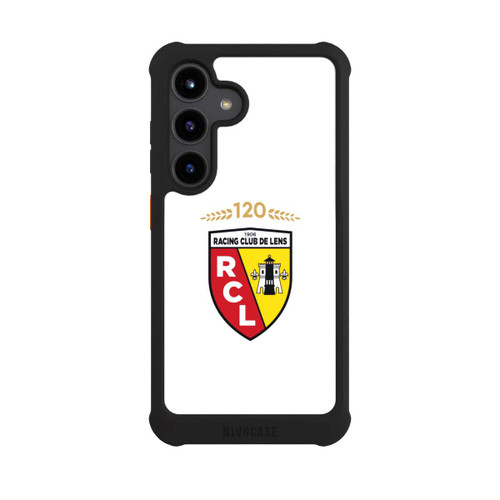 Samsung Galaxy S24 NIVOmax RC Lens 120 ans anniversaire blanc