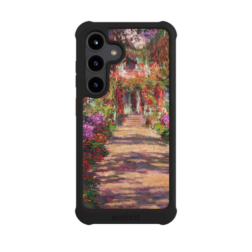 Samsung Galaxy S24 NIVOmax Eine Allee in Monets Garten in Giverny by Claude Monet