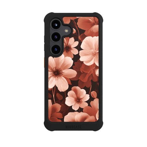 Samsung Galaxy S24 NIVOmax Rote Negativblumen mit KI