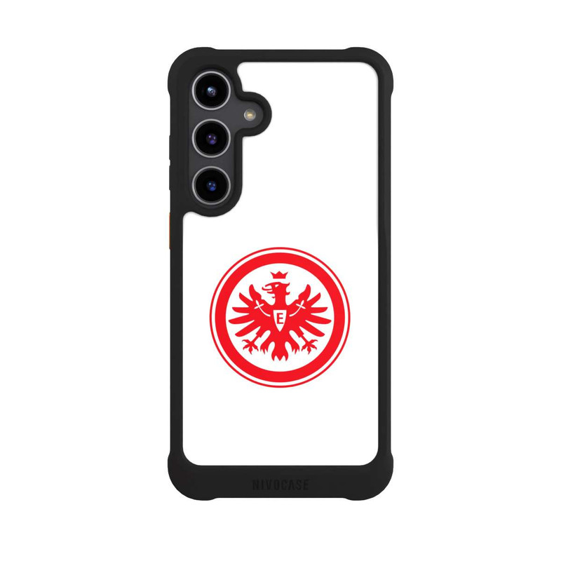 Galaxy S24 + NIVOmax Eintracht Frankfurt Weiss Rot