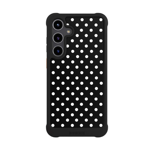 Samsung Galaxy S24+ NIVOmax Confettis blancs sur fond noir