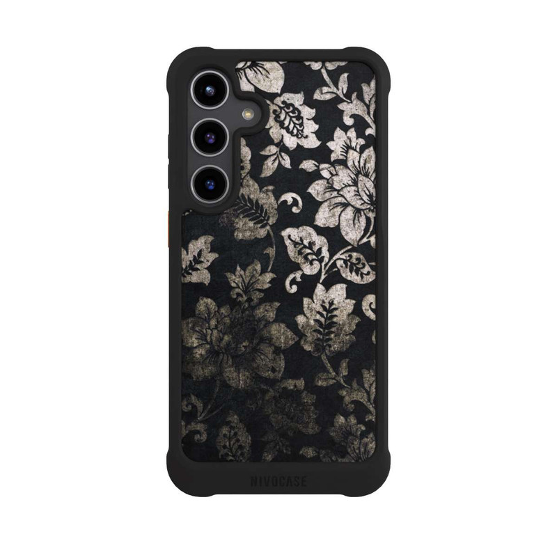 Galaxy S24 + NIVOmax Silver Black Vintage