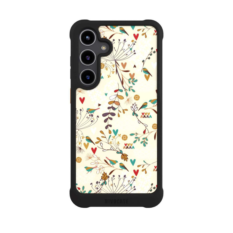 Galaxy S24 + NIVOmax Blumenwildnis