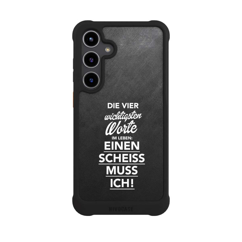 Galaxy S24 + NIVOmax Wichtige Worte