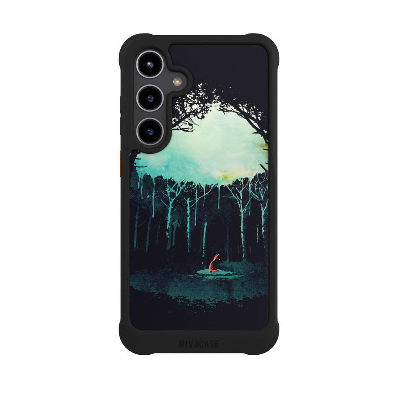 Galaxy S24 + NIVOmax Au Fin Fond de la Forêt