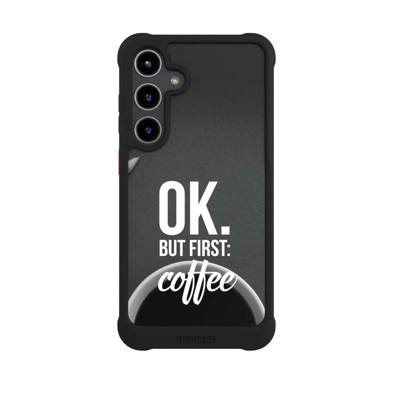 Galaxy S24 + NIVOmax OK.But first:Coffee