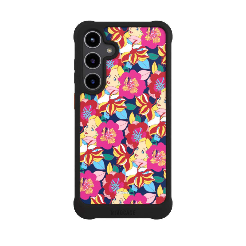 Galaxy S24 + NIVOmax Alice Motif à  Fleurs