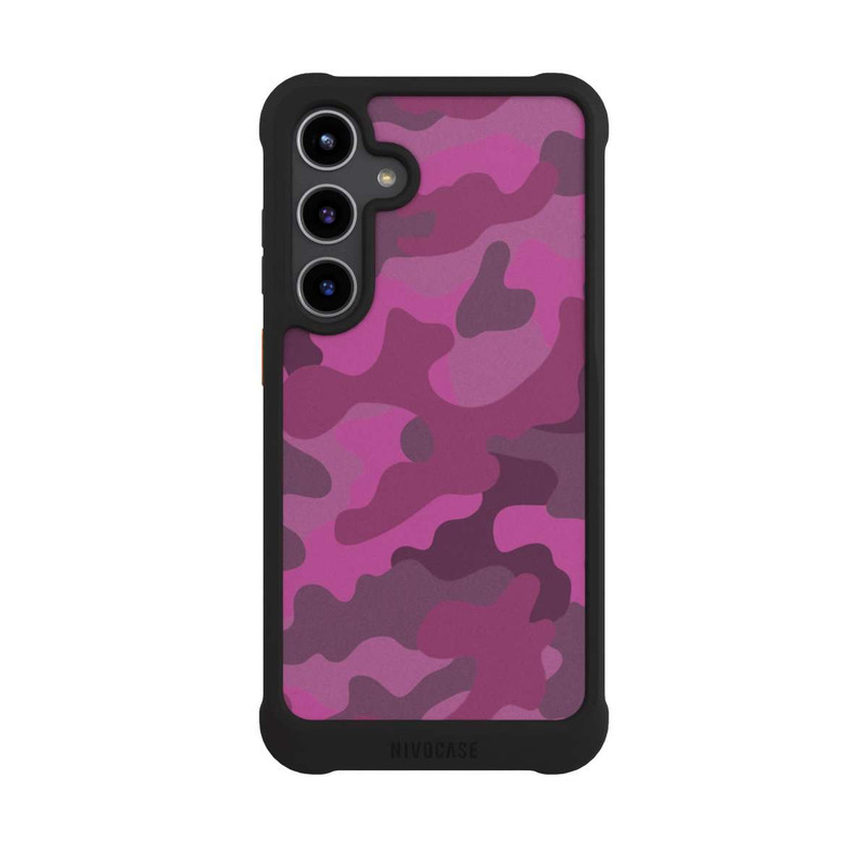 Galaxy S24 + NIVOmax Pink Denim Camo